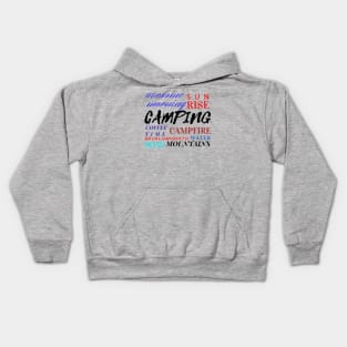 Camping Time Kids Hoodie